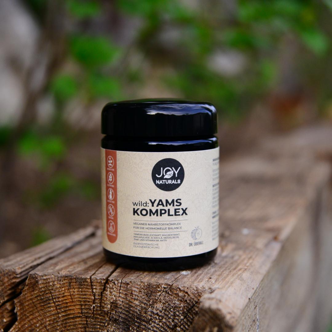 wild:YAMS Komplex – Mit Yamswurzel, Maca & essenziellen Mikronährstoffen