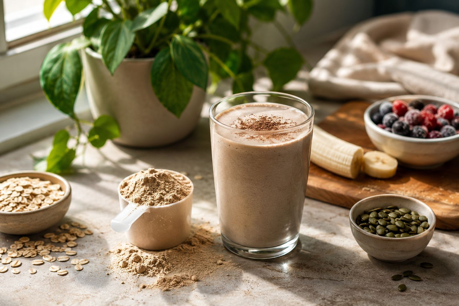 Bio Proteinpulver mit klaren Zutaten wählen