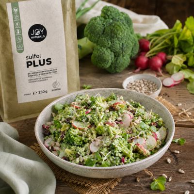 Brokkoli-Radieschen-Salat mit sulfo:PLUS & Orangen-Dressing