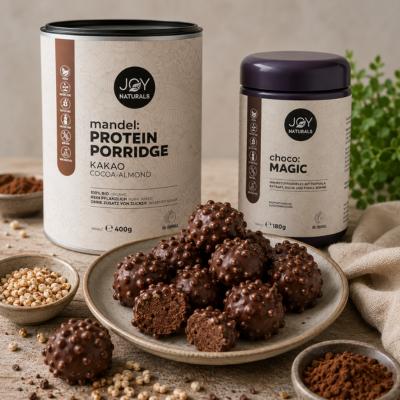 Schoko Protein Snackballs