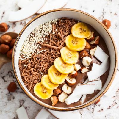 Soulfood Schoko-Banane Bowl
