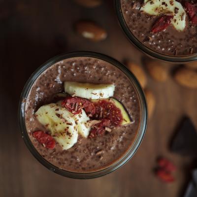 Choco Chia Dream – Pudding mit Haselnuss & Feigenzauber