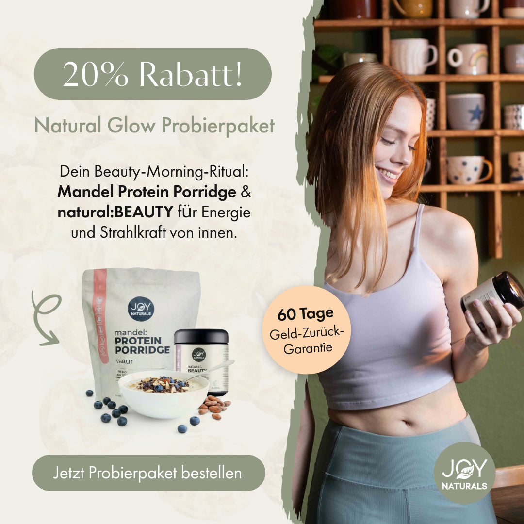Natural beauty routine - protein porridge bundle