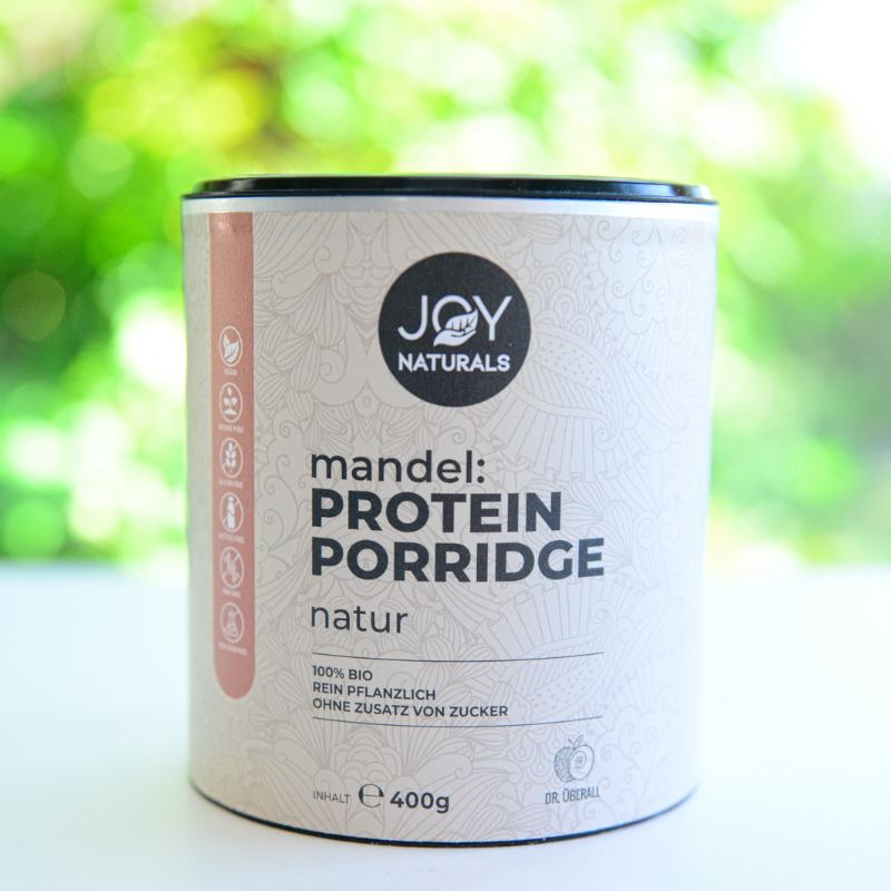 Proteinporridge Mandel