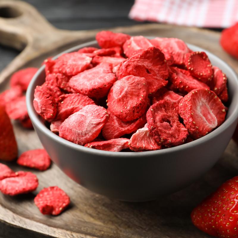 Erdbeer Crispies