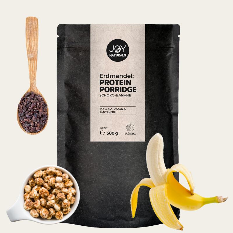 Bio Protein Porridge Erdmandel-Schoko-Banane - 500g