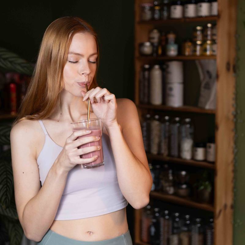Veganes Protein mit Rote Bete und Vitaminkomplex genießen
