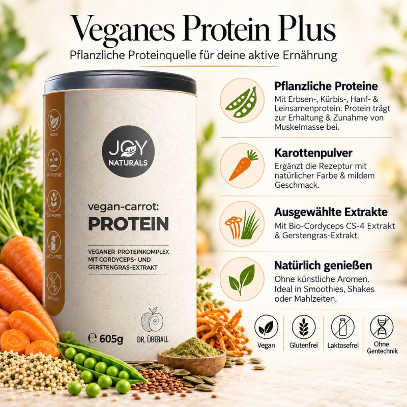 Bio Vegan PROTEIN - Carrot - 605g